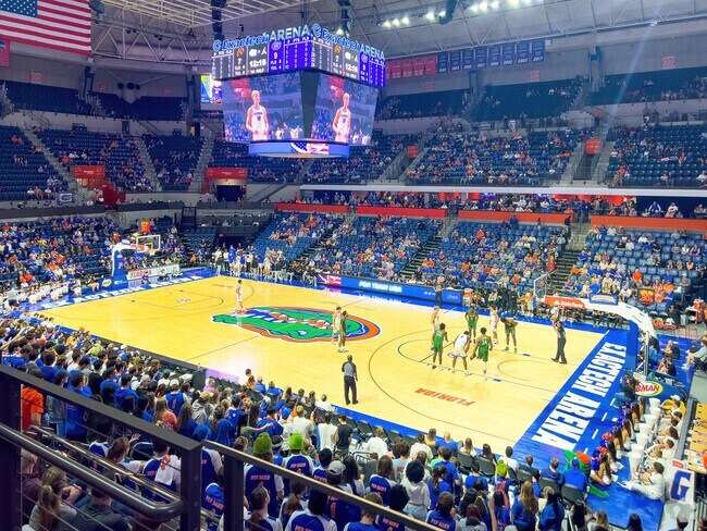 Black Acres residents can walk to games at the nearby Stephen C. O'Connell Center.