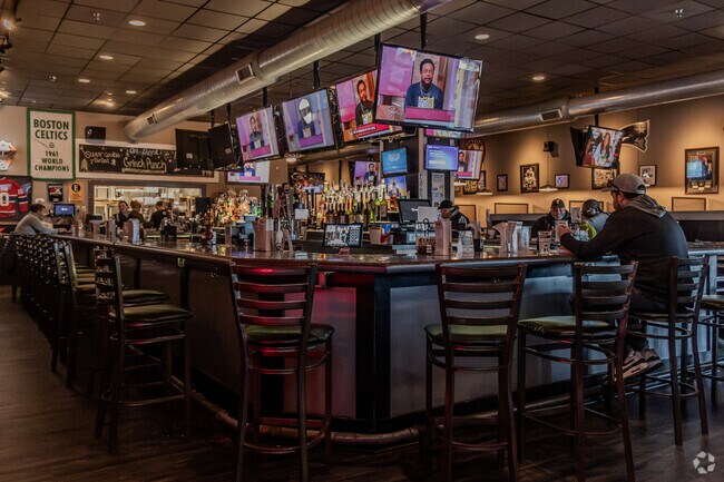 Christopher's Tavern in Sixteen Acres serves American style food and has over 30 beers on tap.