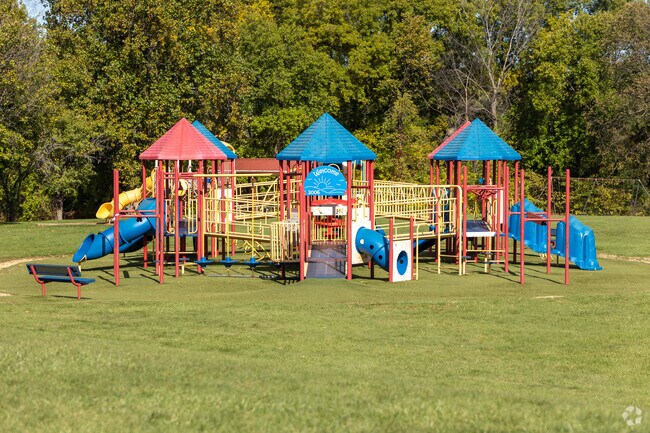 The playground at Oak Grove's Camden Park is large and suitable for kids of all ages.