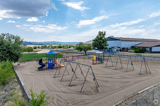 Student love the playground at Coyote Springs Elementary School in Prescott.