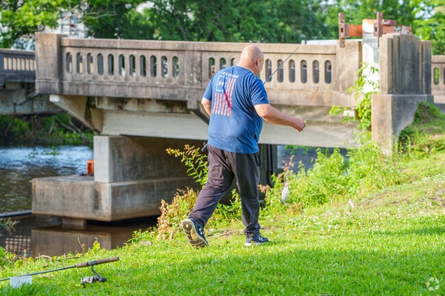 South Side locals are happy whenever they catch a fish while at Jim Bowie Park.