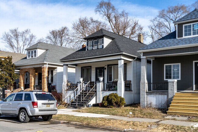 Bungalow style homes are the most prevalent home type in Detroit's Davison neighborhood.