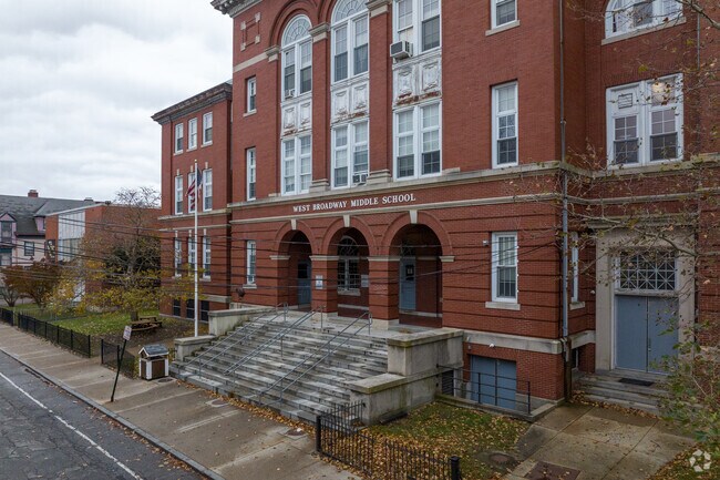 West Broadway Middle School serves over 500 multilingual learners.