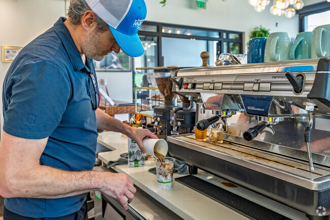 Coco Bistro delights the Glen Lennox neighborhood with delicious iced coffees.