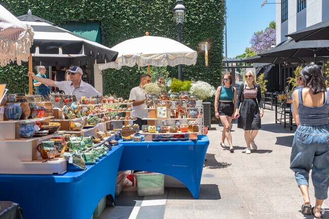 The Pasadena Boutique Artisan Market is a local hot spot for locals  buy.