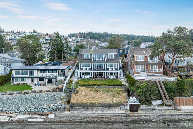 Waterfront properties with panoramic views are more than $700,000 on Camano.