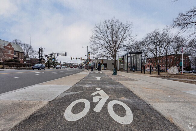 West Newton offers bike lanes for residents and visitors.