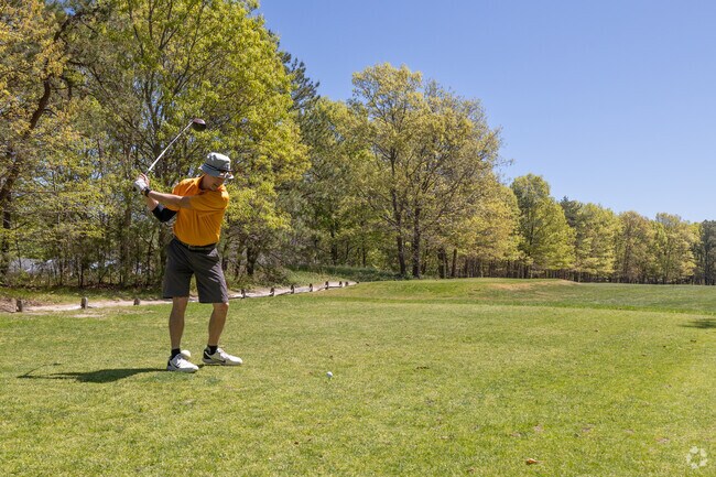 Enjoy a round of golf at Pine Ridge Golf Course in Coram.