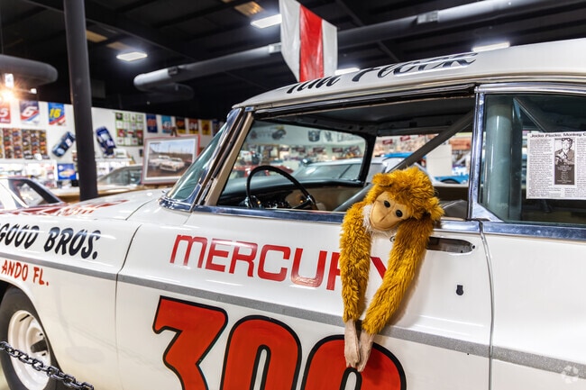 So much cool memorabilia can be found at the North Carolina Auto Racing Hall of Fame in Lake Norman of Iredell.