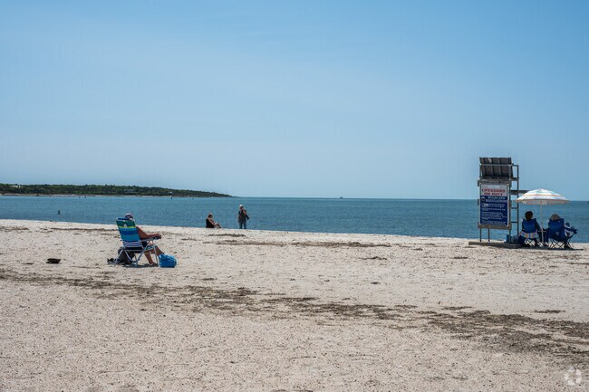 Relax and soak in the sun at Kalmas Park Beach in Hyannis.