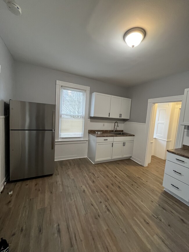 New remodeled gorgeous kitchen! White shaker cabinets w/black hardware. All new SS appliances with s