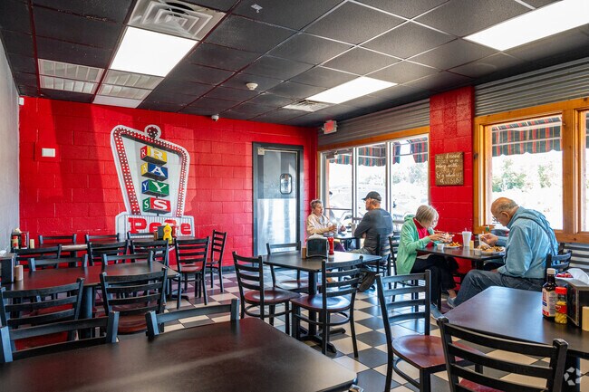 Ray's Pege is a landmark sandwich shop featuring po'boys & homemade ice cream in Swartz.