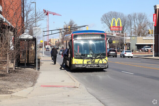 IndyGo Bus line serves the Lawrence area.