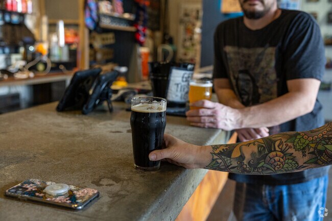 Gate City in downtown Roswell, GA good for a pint.