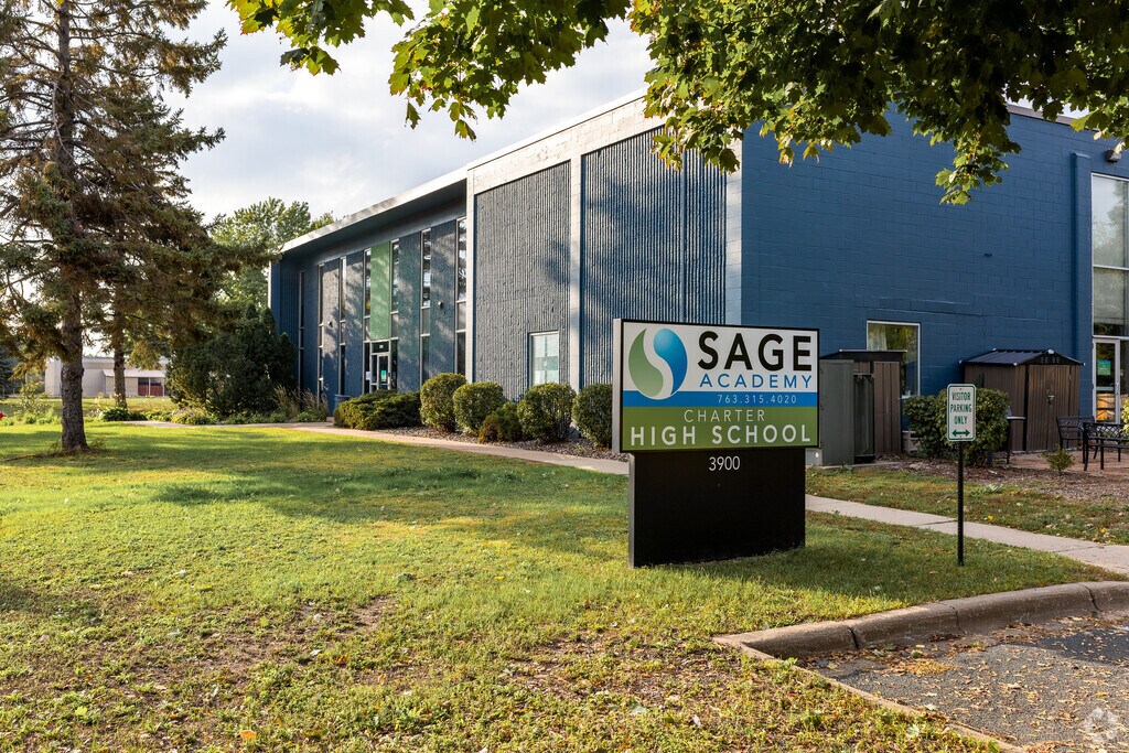 Sage Academy Charter School provides education in the neighborhood of 
Brooklyn Park