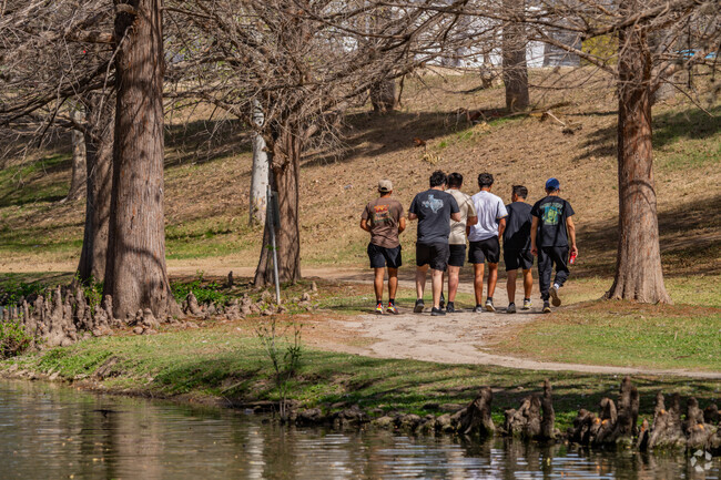 Uvalde Memorial Park is a popular place to enjoy the waterfront in Uvalde.