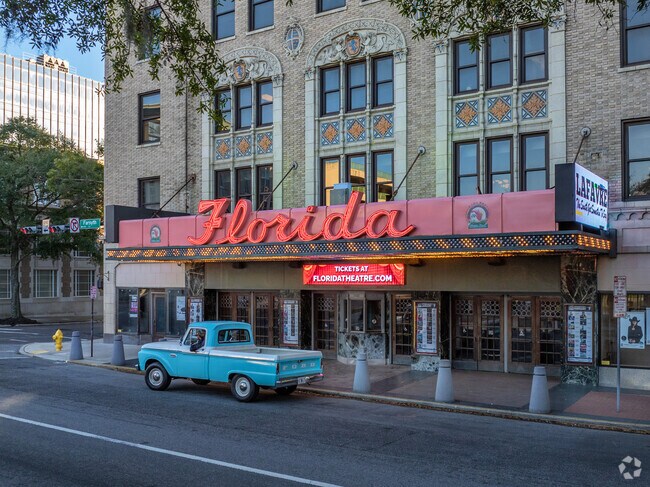 The Florida Theater is a great place to see concerts and other entertainment.