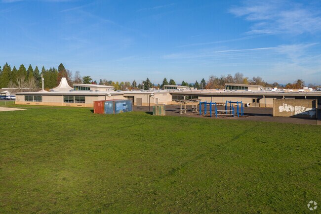 Between school activities, outdoor activities are a welcome addition to LaCreole Middle School.