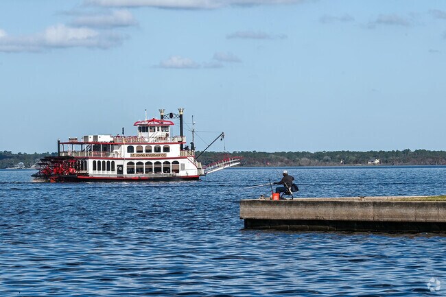 Fisherman and other Sanford locals can enjoy the benefits of Lake Monroe.
