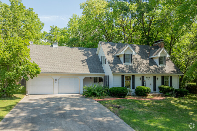Cape Cods are a common style of home in the Cedar Lake neighborhood.