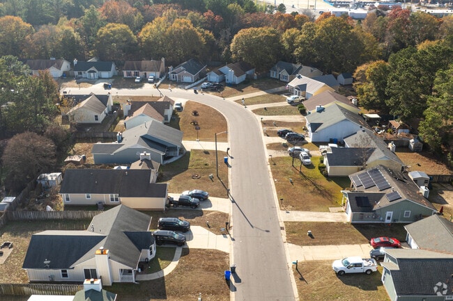 Lake Pines is a sprawling rural neighborhood with access to major Fayetteville roadways.