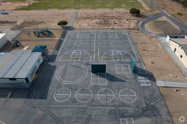 The beautiful campus of Heritage School includes modern amenities for students.