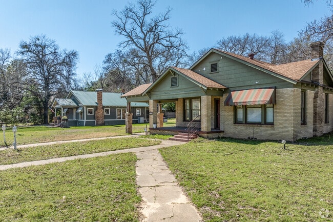 Downtown Athens features historic cottages and bungalows, adding a charming touch of yesteryear.