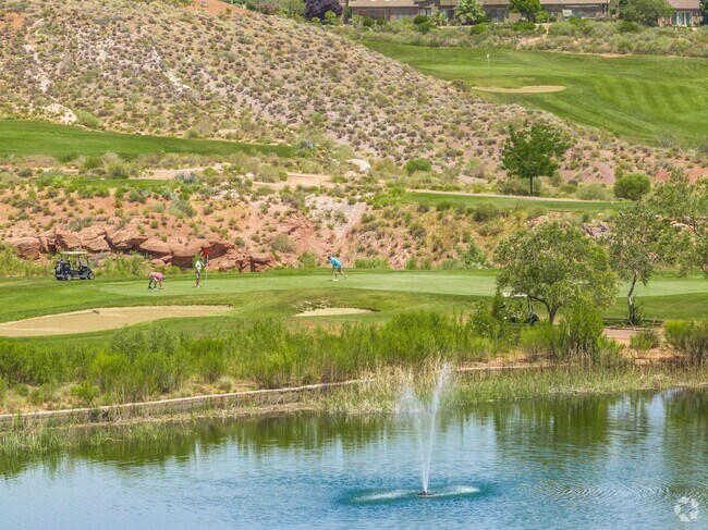 Coral Canyon Golf Course is located in Utah’s famed “‘Color Country”’ named for rock formations.