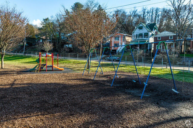 Turner Intermediate School includes a small playground for the kids.
