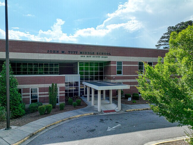 C-plus rated John M. Tutt Middle School in Augusta serves the students of Westside.