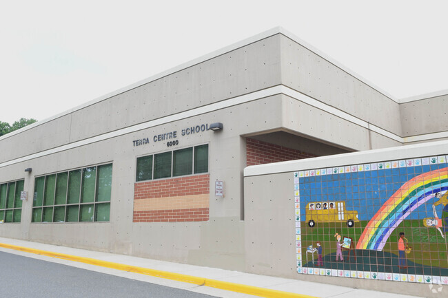Terra Centre Elementary School front entrance