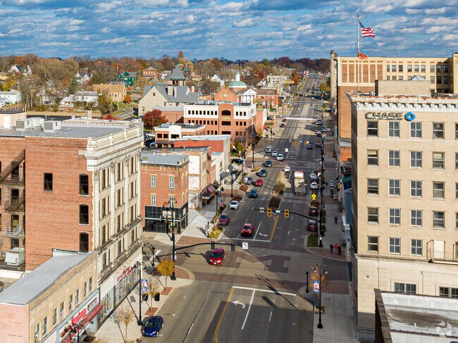 Downtown shops and restaurants are just down the street for residents of East Brookfield.