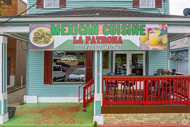 La Patrona serves traditional Mexican fare in the Black Pearl neighborhood.