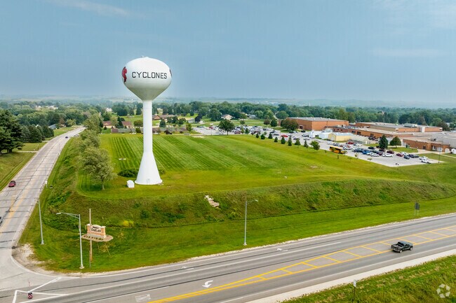 Harlan is home of the Cyclones and Harlan Community Middle School.