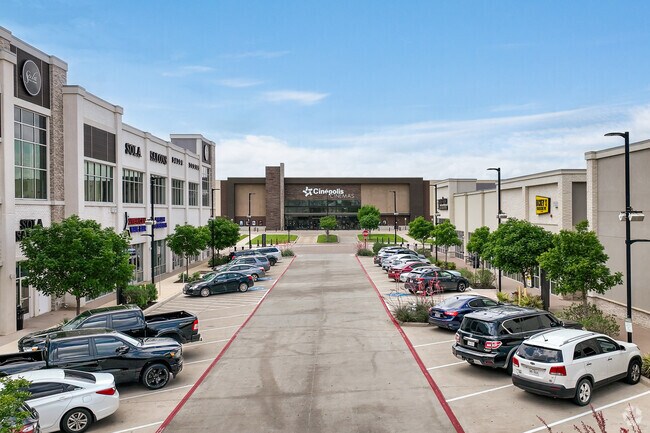 Glade Parks Shopping Center has retail such as Old Navy, Belk, and Cinepolis Luxury Cinemas.