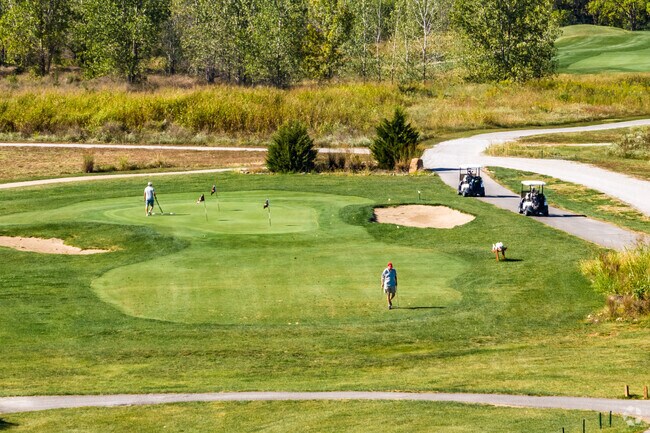 Grab the clubs and head to the Stone Canyon Golf Club after a long day.