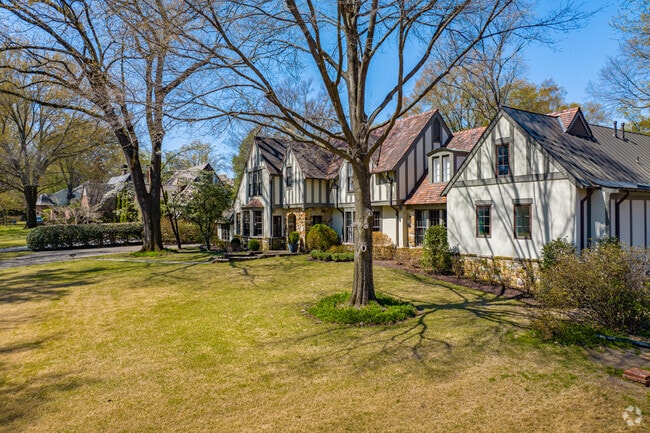 Chickasaw Gardens features numerous sprawling tudors.