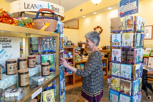 Shops and boutiques line Chautauqua Ave.