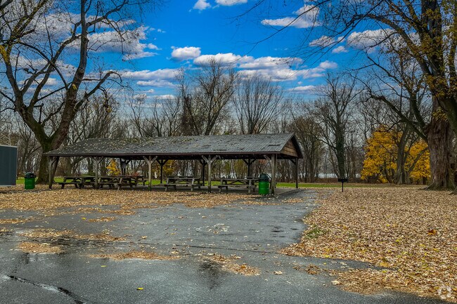 Spend time under the pavilion at Susquehanna Street Park in Middletown.