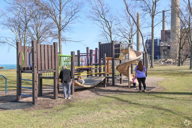 Miller Road Park in Avon Lake offers lake views, walking paths, and a playground.