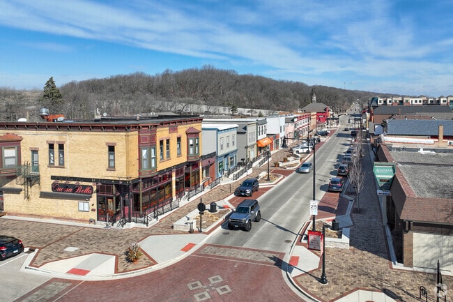 Downtown Algonquin is a charming place to both shop and eat local.