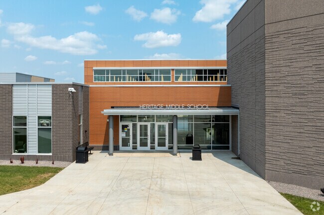 Students are the highest priority at Heritage Middle School.