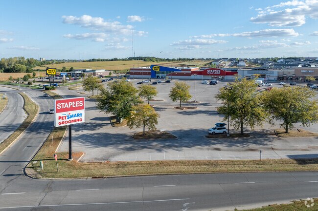 Many major stores can be found across from the Crossroads Mall up the ways from Audubon.