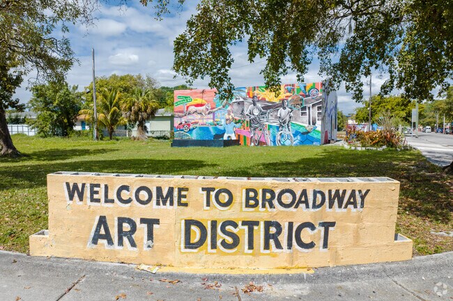 The Art District of Brownsville has murals and a thriving local art scene.