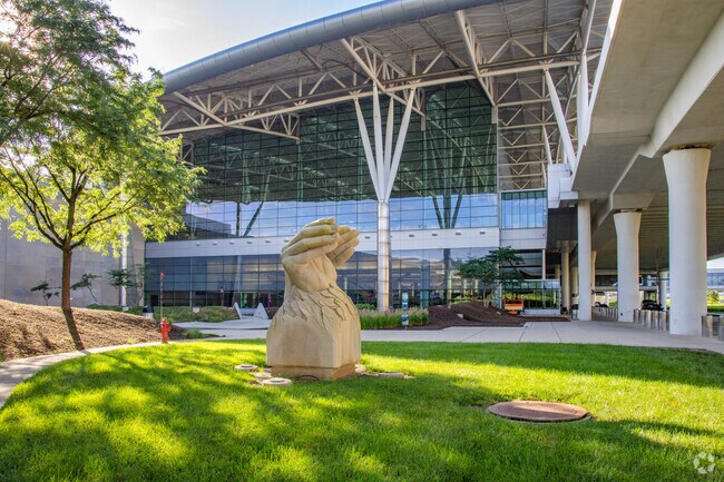 Devon residents have access to the Indianapolis International Airport.