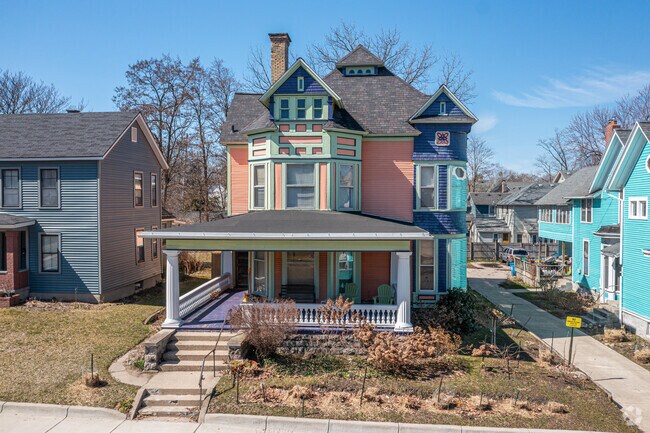 East Hills is full of colorful homes with elegant features.