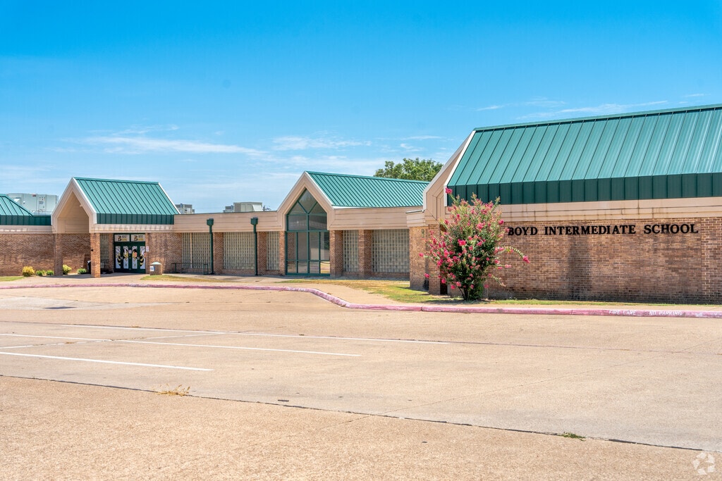 Students at Boyd Middle School excel in their studies.