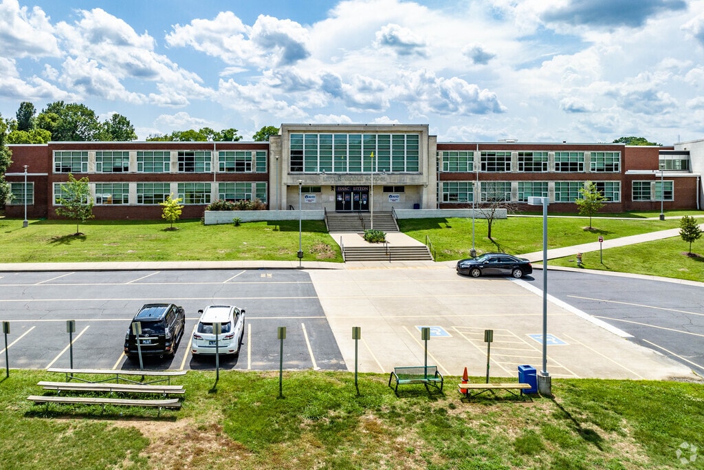 Isaac Litton Middle School serves students near Dickerson Road.