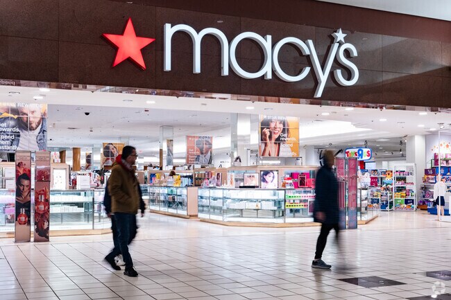 Macy's remains as the main clothing store for surrounding neighborhoods.