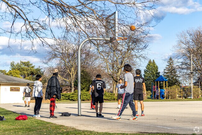 Hop in a pick up game at Marcus DeBack Park in Uptown.